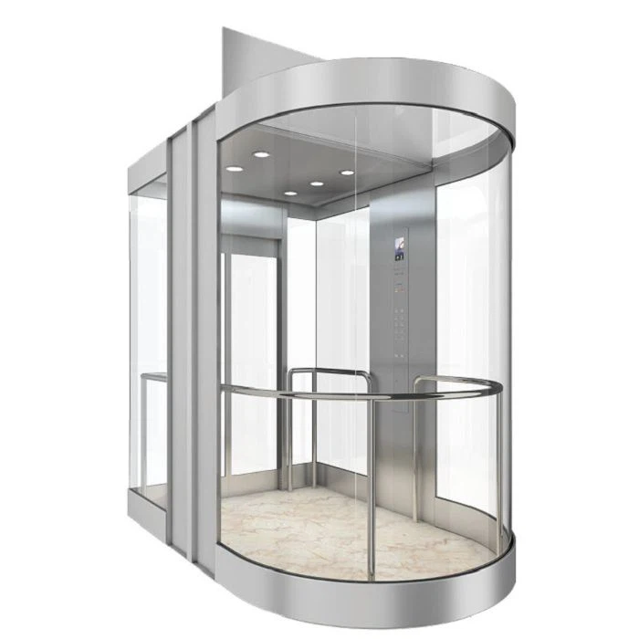 Semi-circular Shaped Observation Elevator